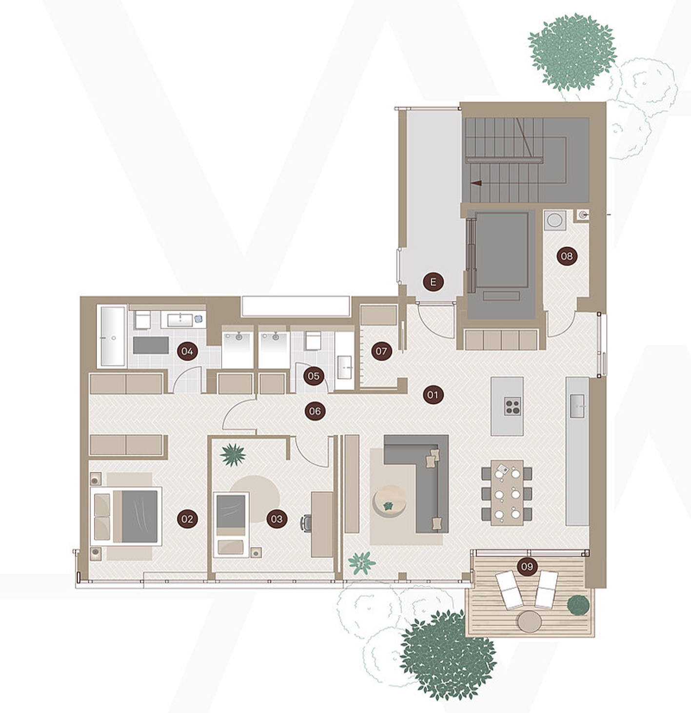 Frankfurter Westend - International, urban, elegant -0