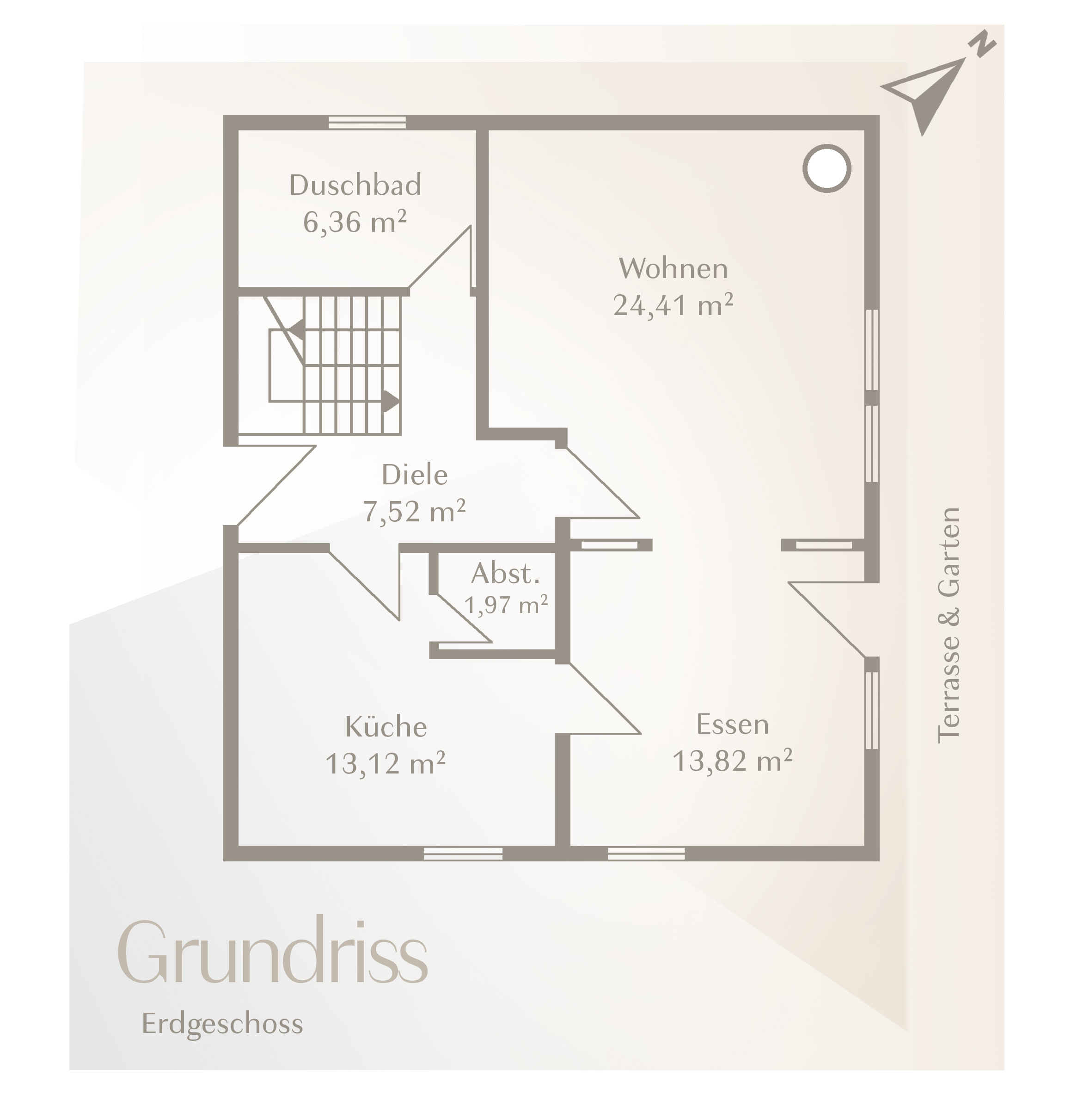 Freistehendes Einfamilienhaus mit fabelhaftem Garten-0